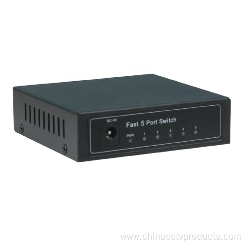 5 Port 10/100/1000M Gigabit OEM Ethernet Network Switch